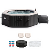 Intex Octogonale Jet & Bubble Deluxe 28462EX - Ø218x71 cm - Piscine hydromassage spa