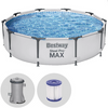 Bestway Steel Pro Max 56408 - Ø305x76 cm - Piscine ronde + pompe de filtration 16 W
