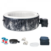 Intex Glow Deluxe Bubble Spa - Ø196x71 cm - Spa gonflable 28494EX