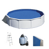 Gre Fidji Ronde Ø550 x 120 cm - Piscine hors-sol en acier