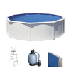 Gre Fidji Ronde Ø460 x 120 cm - Piscine hors-sol en acier