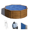 Gre Pacific Ronde Ø300 x 120 cm - Piscine hors-sol en acier