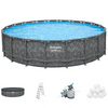 Bestway APX 365 561KE - Ø610x132 cm - Piscine ronde pour 11-15 personnes