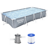 Bestway Steel Pro 561FV - 366x201x66 cm - Piscine hors-sol pour 5-6 personnes